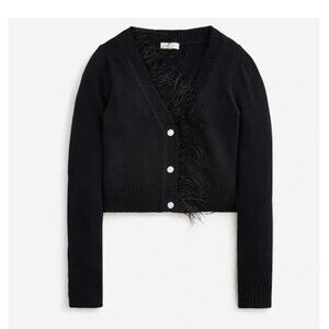 J. Crew Black Cardigan Sweater